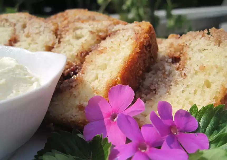 Cinnamon Swirl Tea Bread