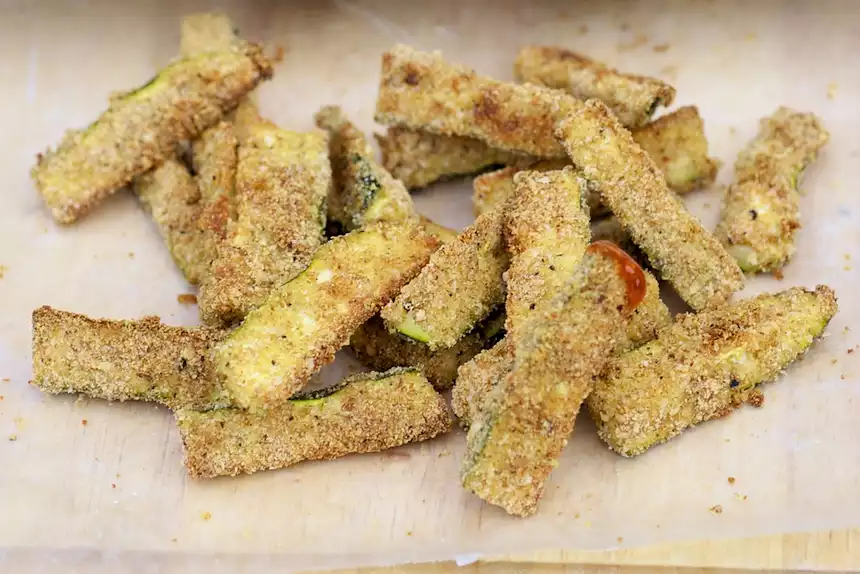 Oven Baked Parmesan Zucchini Sticks