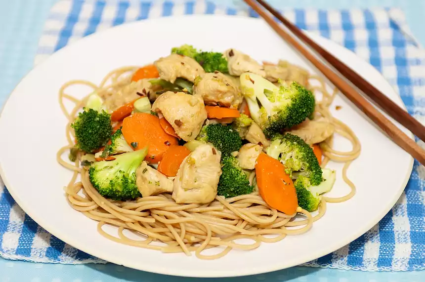 Oriental Chicken Noodles Recipe