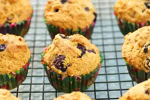 Blueberry Banana Muffins	