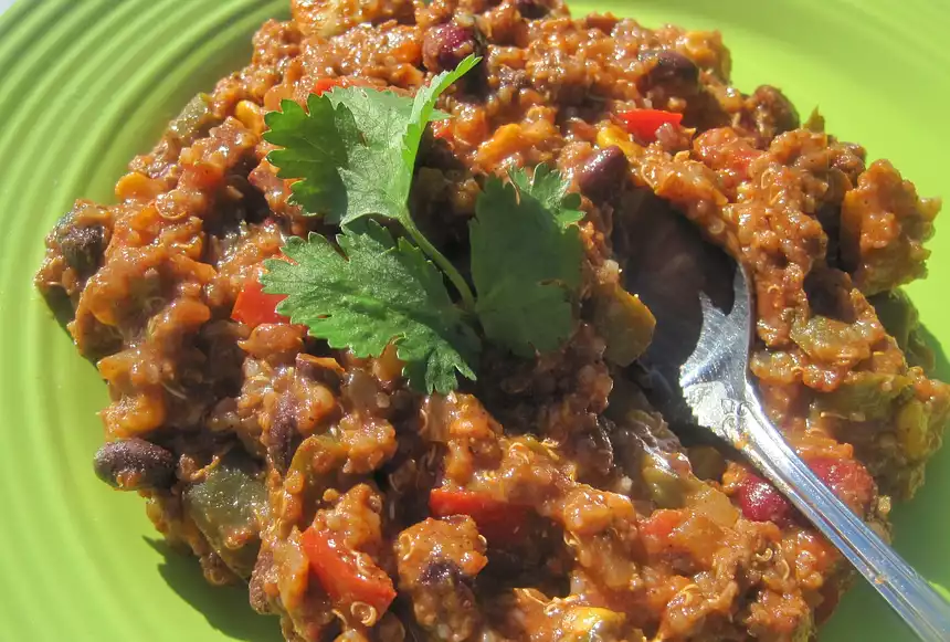 Black Bean and Quinoa Chili