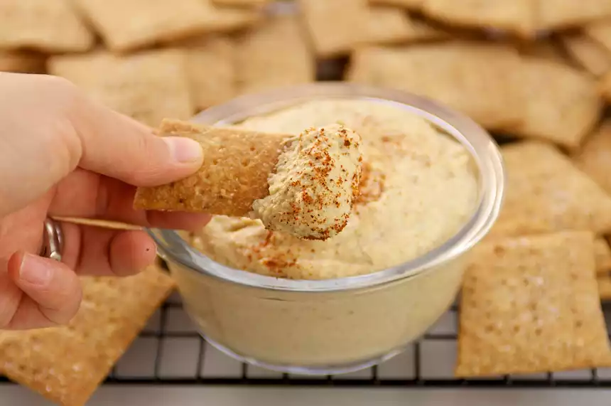 Almond Butter and Sour Cream Hummus