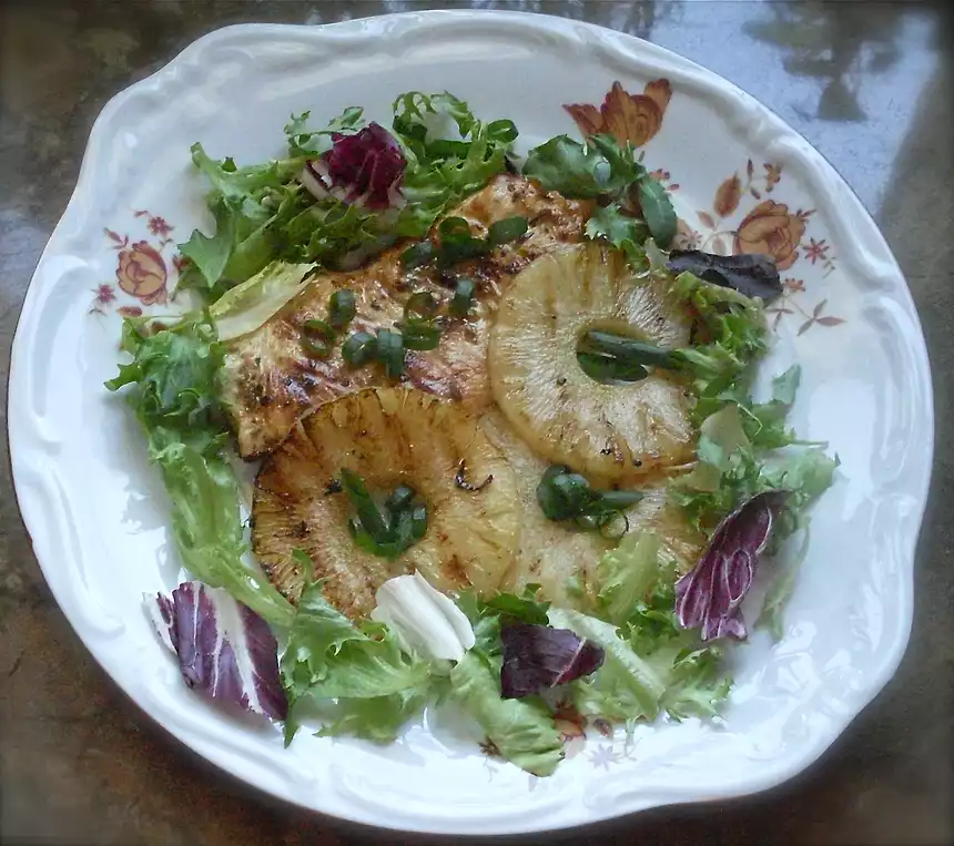 Grilled Chicken and Pineapple
