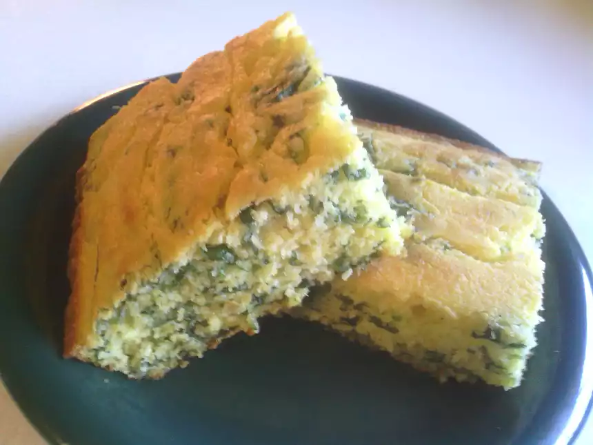 Spinach Cornbread