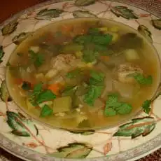 Grandma Fab's Shanghai Meatball Soup