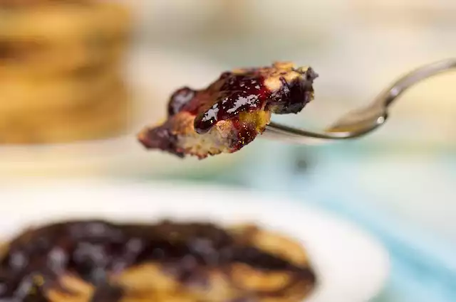 Breakfast Blueberry Ricotta Pancakes