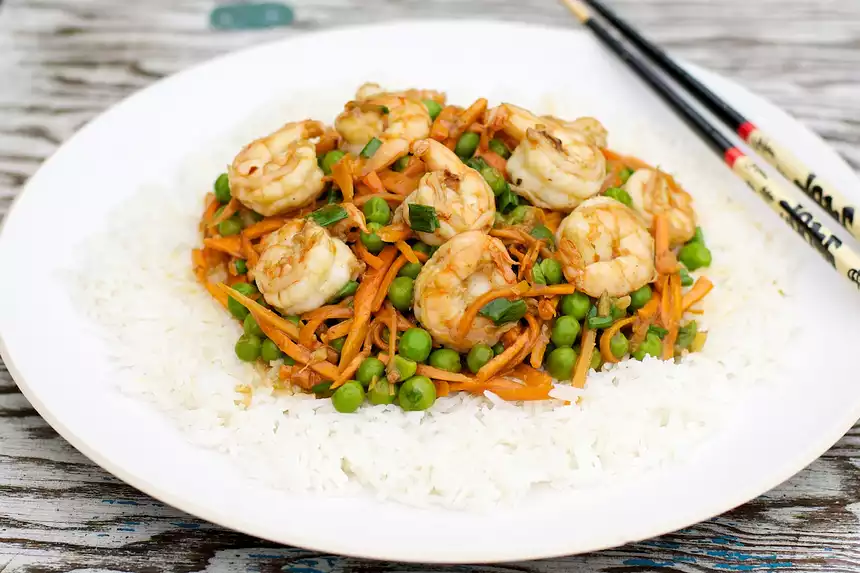 Stir-Fried Shrimp with Oyster Sauce