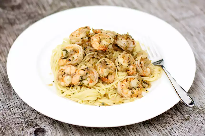 Shrimp Scampi Pasta