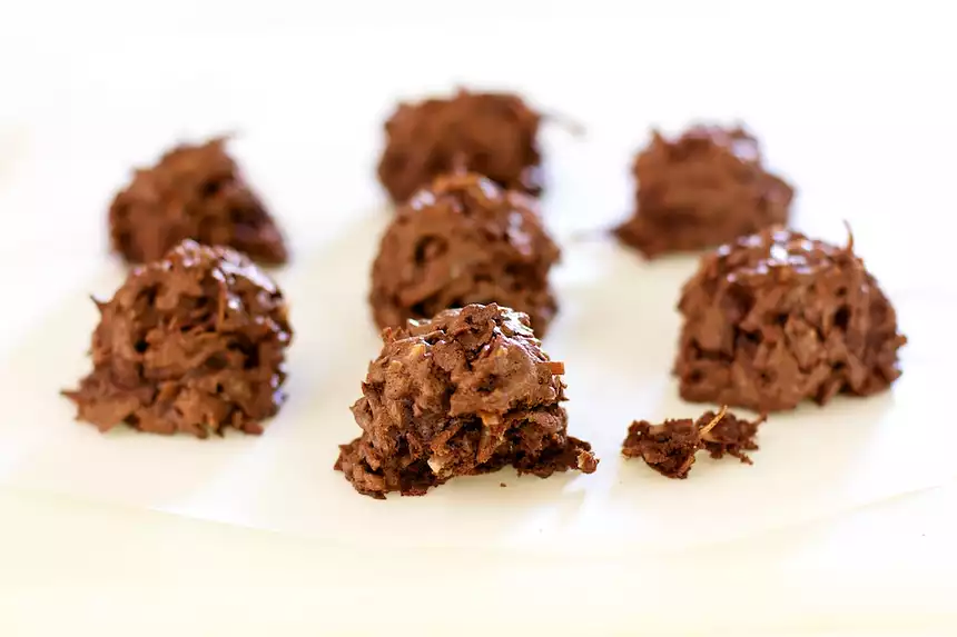 Chocolate and Coconut Macaroons
