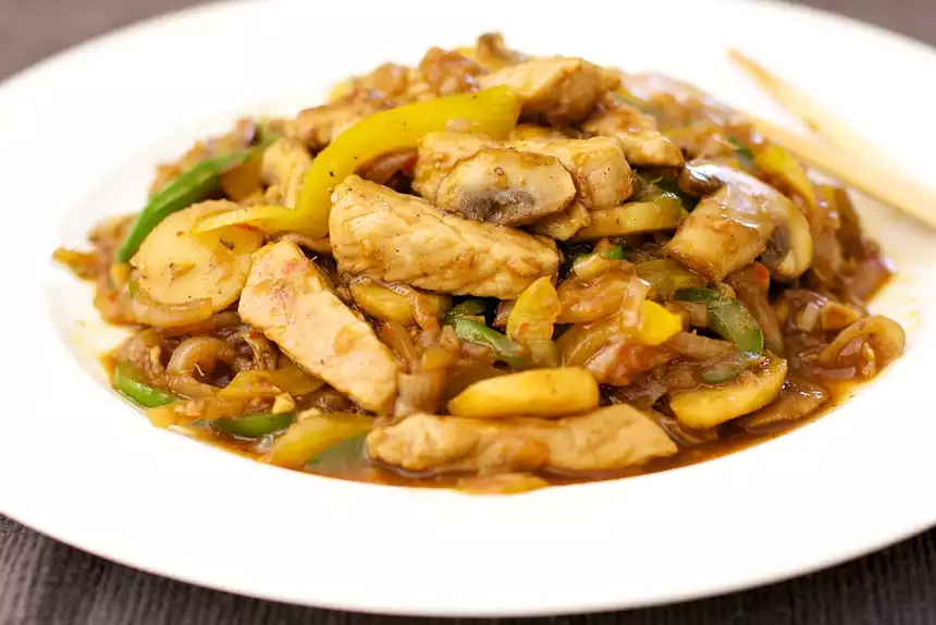 Chinese: Stir-Fry Pork and Peppers