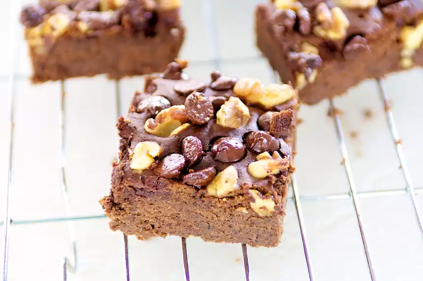 Gluten-Free Black Bean and Chocolate Brownies 