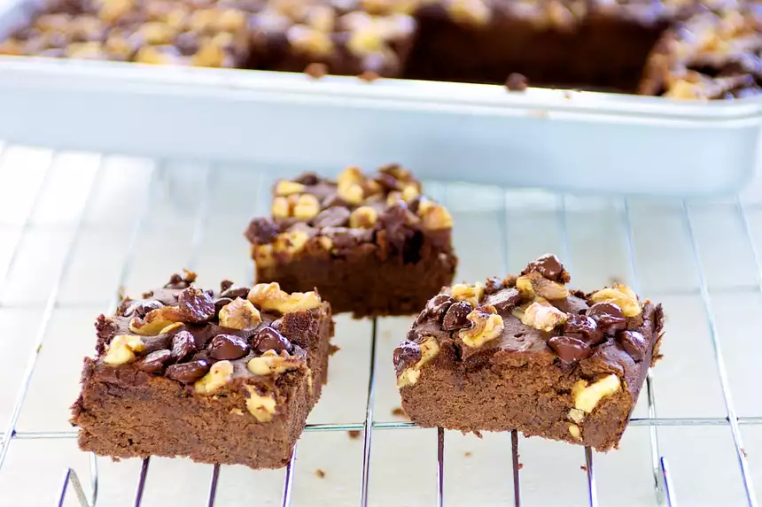 Gluten-Free Black Bean and Chocolate Brownies 