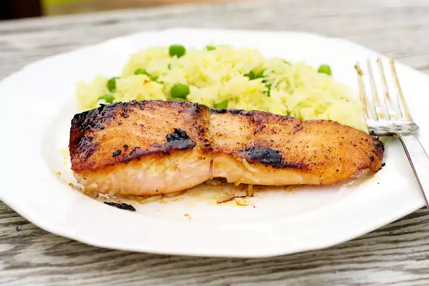 Polynesian Glazed Salmon