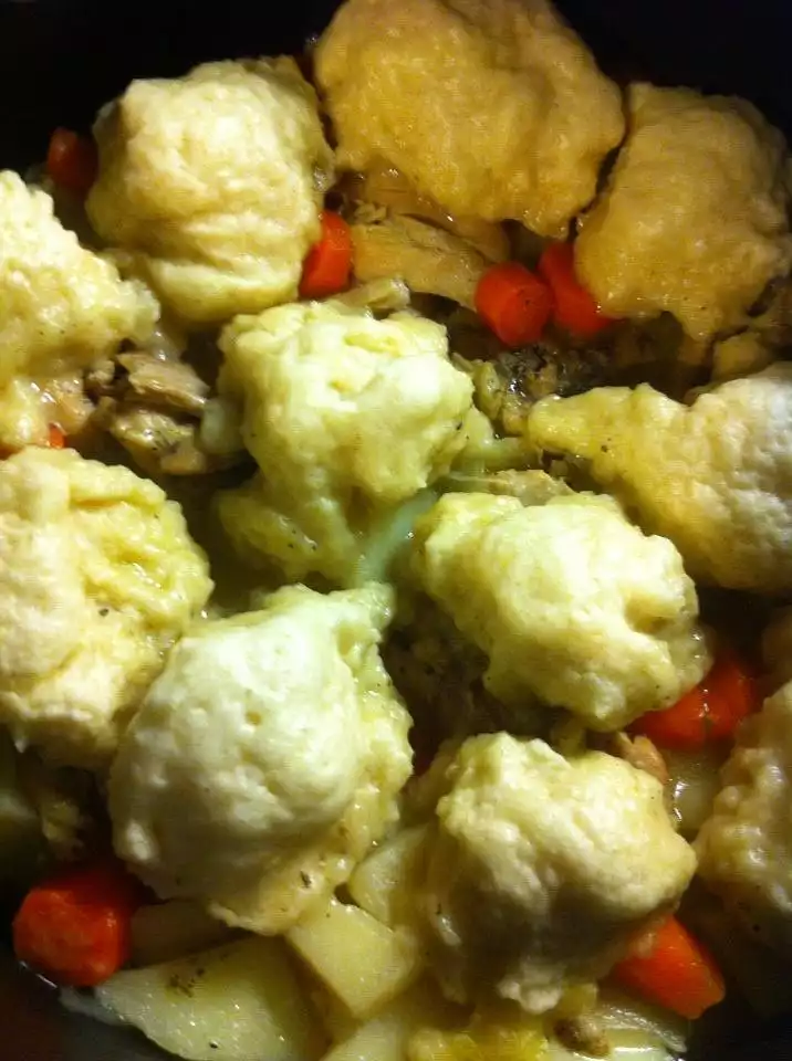 Chicken in a Pot with Dumplings