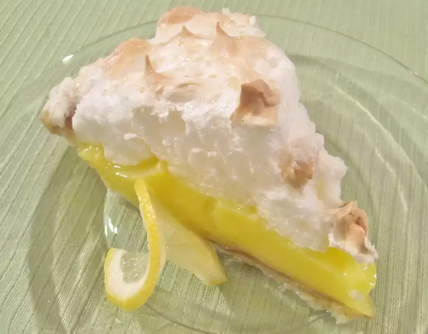Lemon Party Meringue Pie