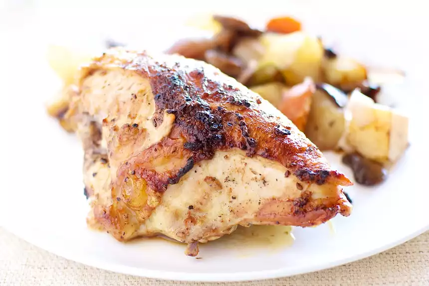 Oven Roasted Chicken With New Potatoes