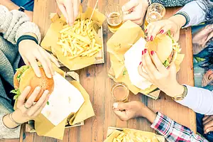 Fast Foods Can Mean Fast Obesity