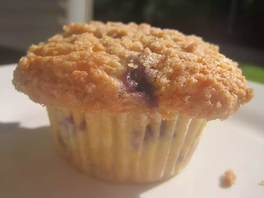 My Mom's Blueberry Muffins