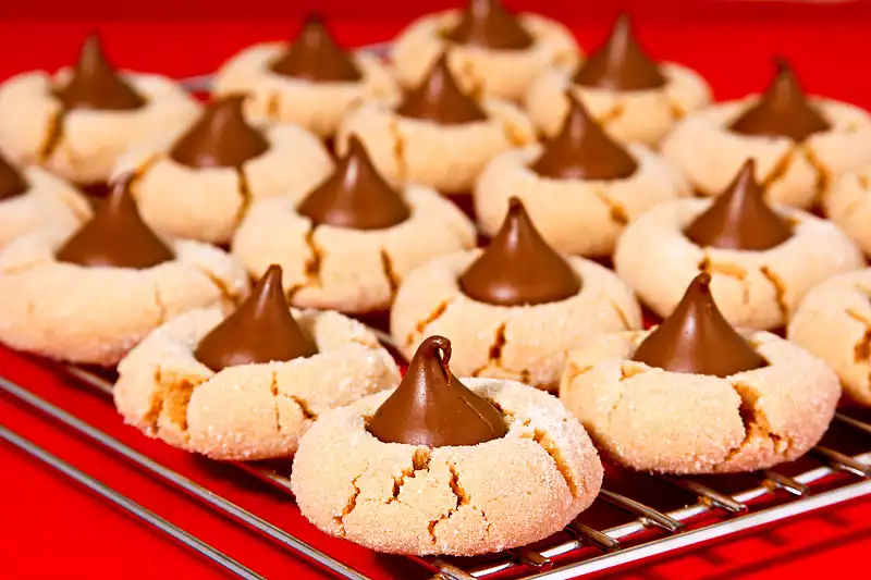 Peanut Butter Kiss Cookies