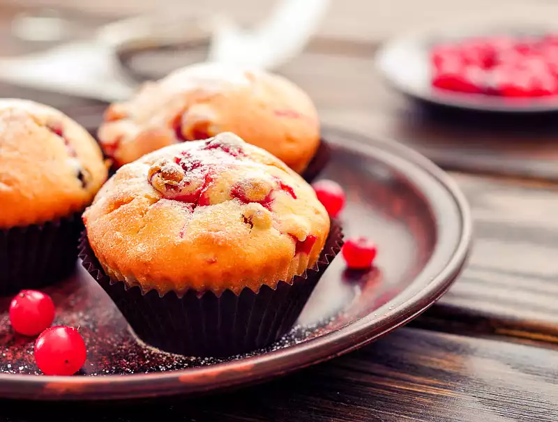 Easy Yummy Cranberry Muffins