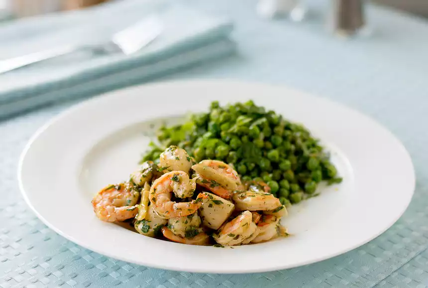 Shrimp and Scallops, Garlic