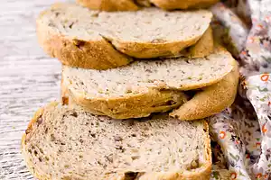 Pecan Whole Wheat Rye Bread