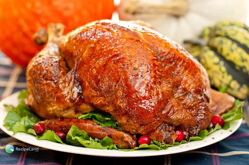 Canadian Maple Roast Turkey & Gravy Recipe