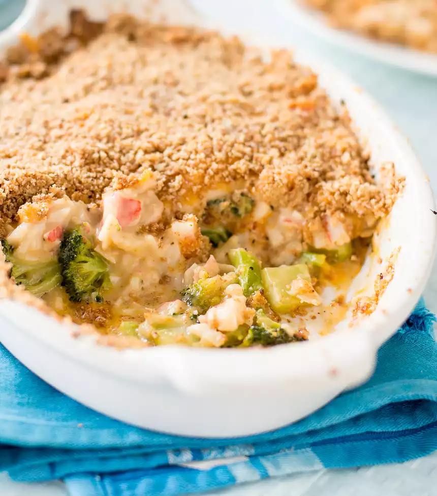 Crab Broccoli Casserole