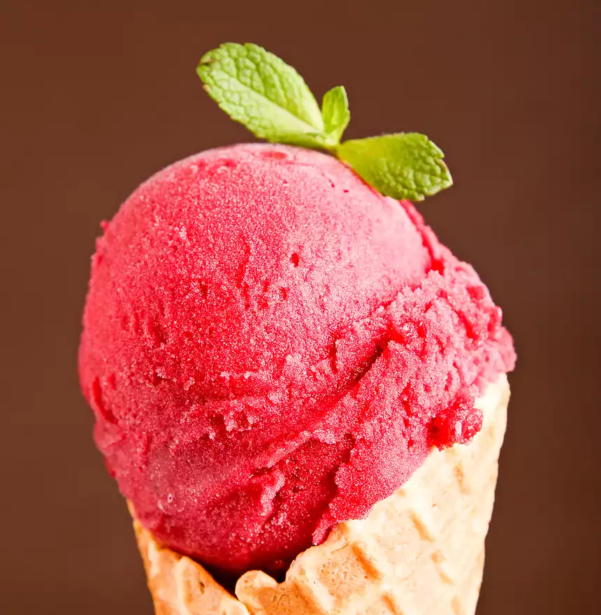 Cranberry Sorbet