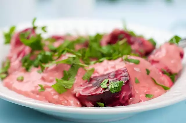 Beets in Mustard Sauce