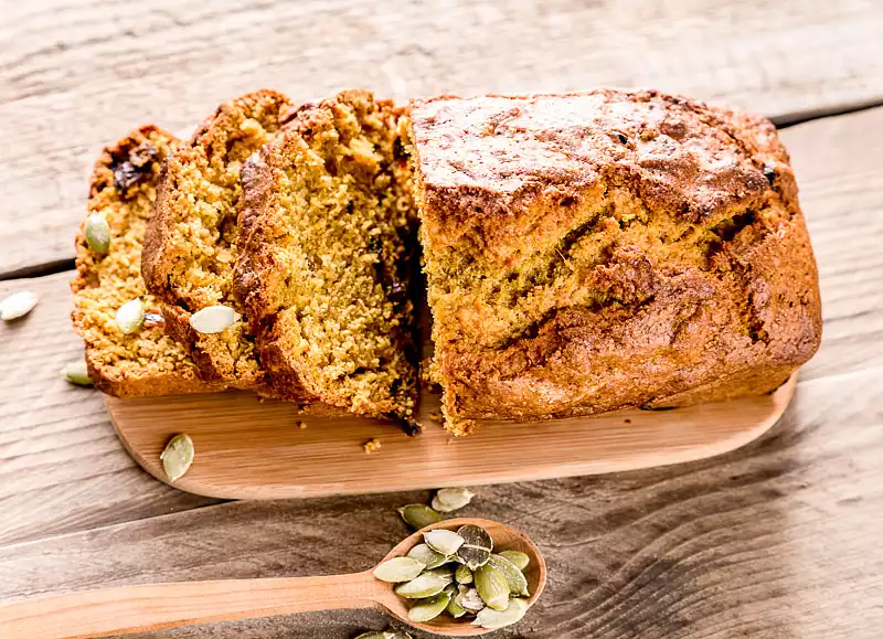 Moist Orange Pumpkin Bread