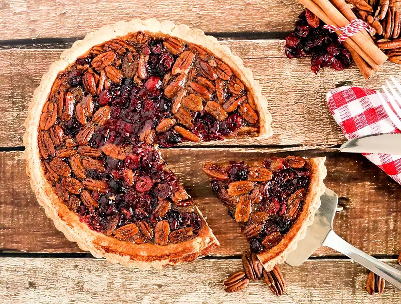 Best Cranberry Pecan Pie