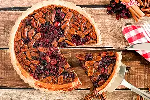 Best Cranberry Pecan Pie