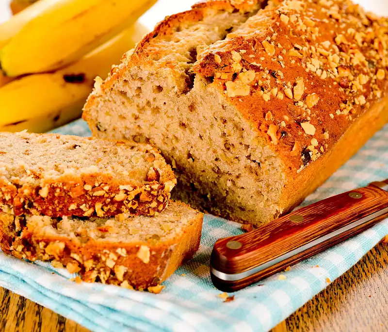 Moist Whole Wheat Banana Bread