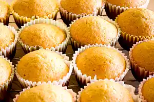 Gluten Free Orange Rice Muffins