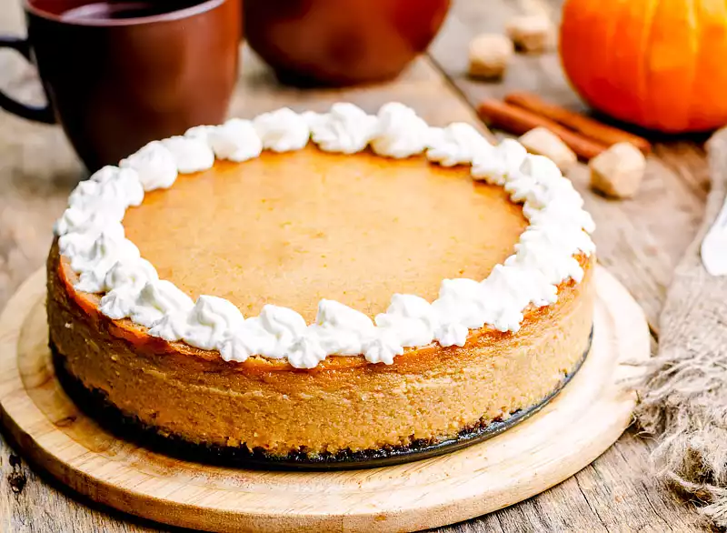 Creamy Cheesecake Pumpkin Pie