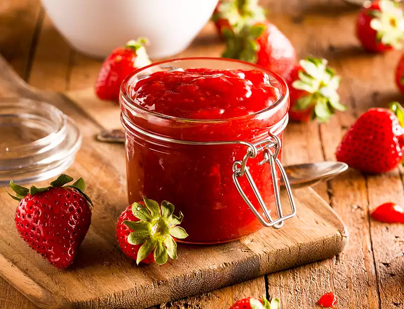 Cooked Strawberry Jam - Certo Liquid