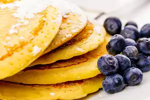 Favourite Breakfast Cornmeal Pancakes