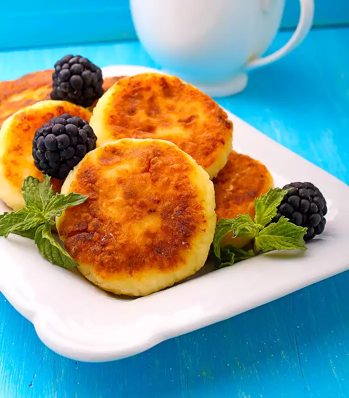 Breakfast Cream Cheese Pancakes