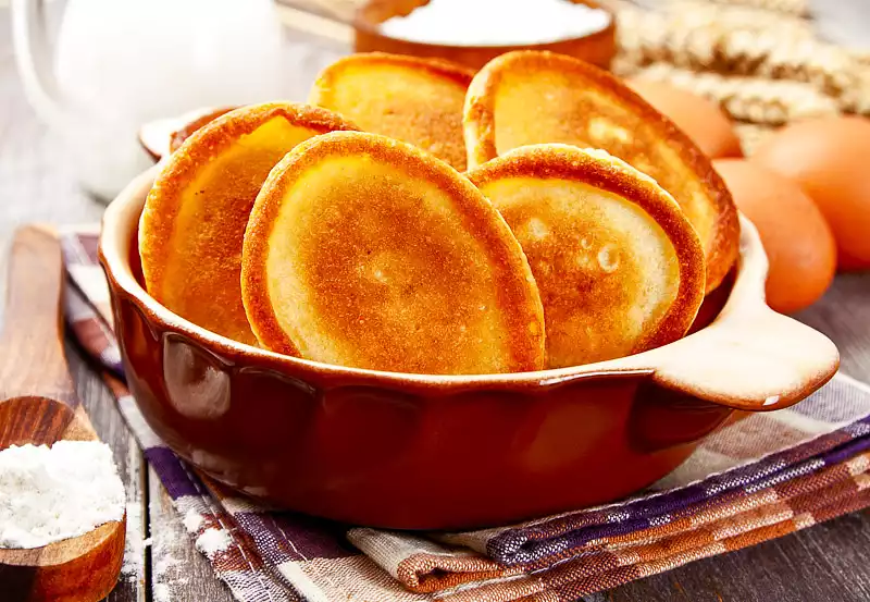 Cheesy Cheddar Pancakes