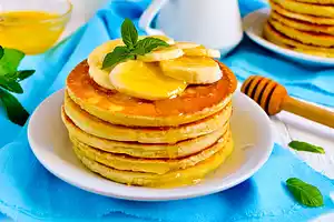 Awesome Breakfast Cornmeal Pancakes