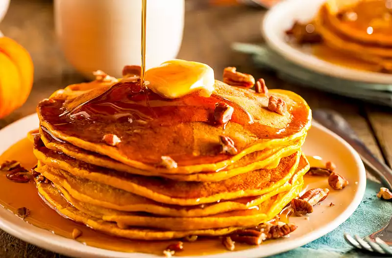 Orange-Flavored Pancakes