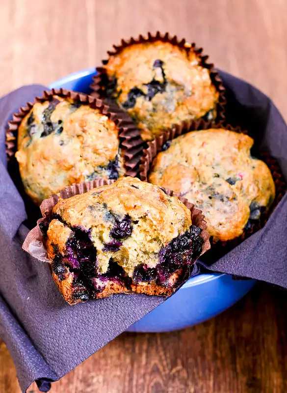 Best Blueberry and Maple Syrup Muffins