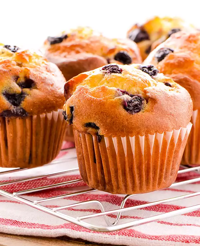 Yummy Blueberry Buttermilk Muffins