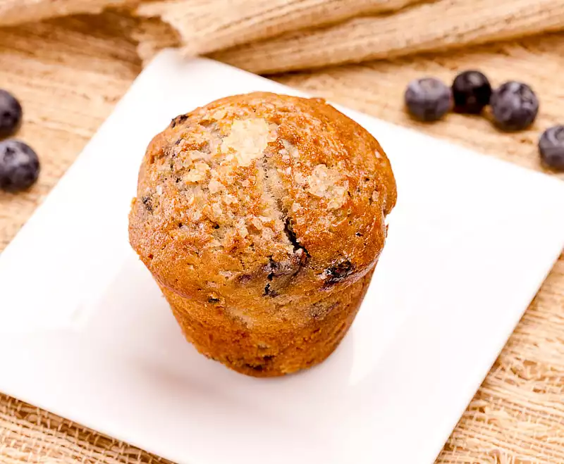 Yummy Oatmeal Blueberry Muffins