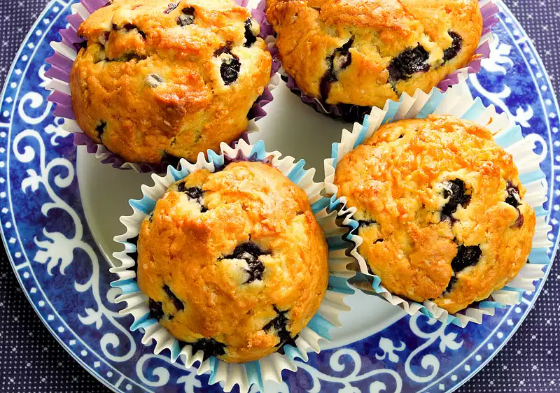Sweetish Hill's Blueberry Muffins