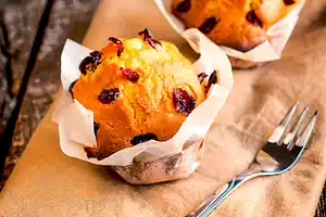 Jumbo Cranberry Orange Muffins