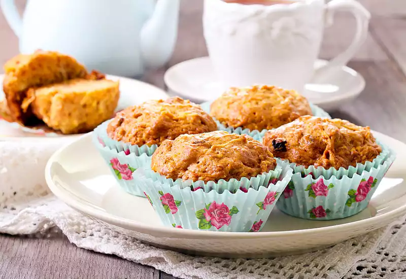 Delicious Apple-Carrot Muffins