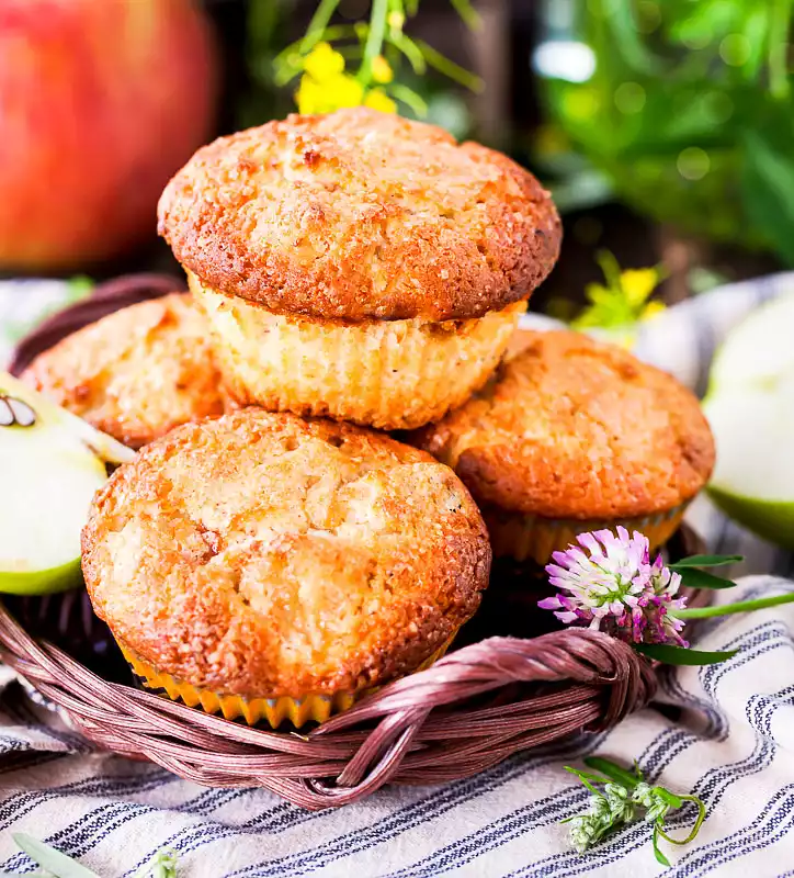 Favourite Breakfast Apple Muffins