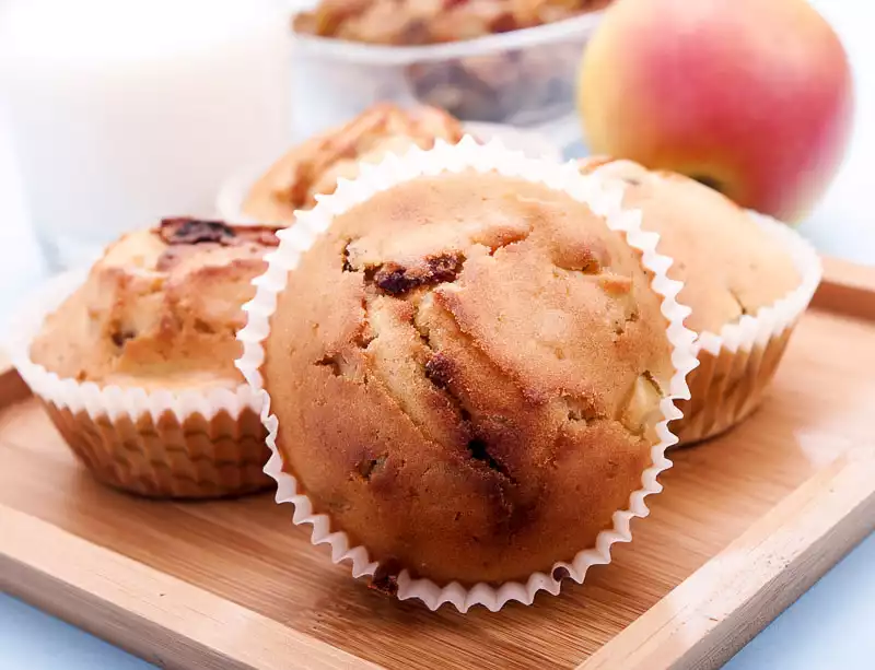 Breakfast Apple Orange Spice Muffins